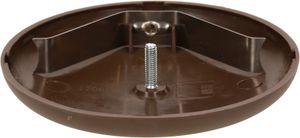 rosette de plafond rond étrier à ressort marron