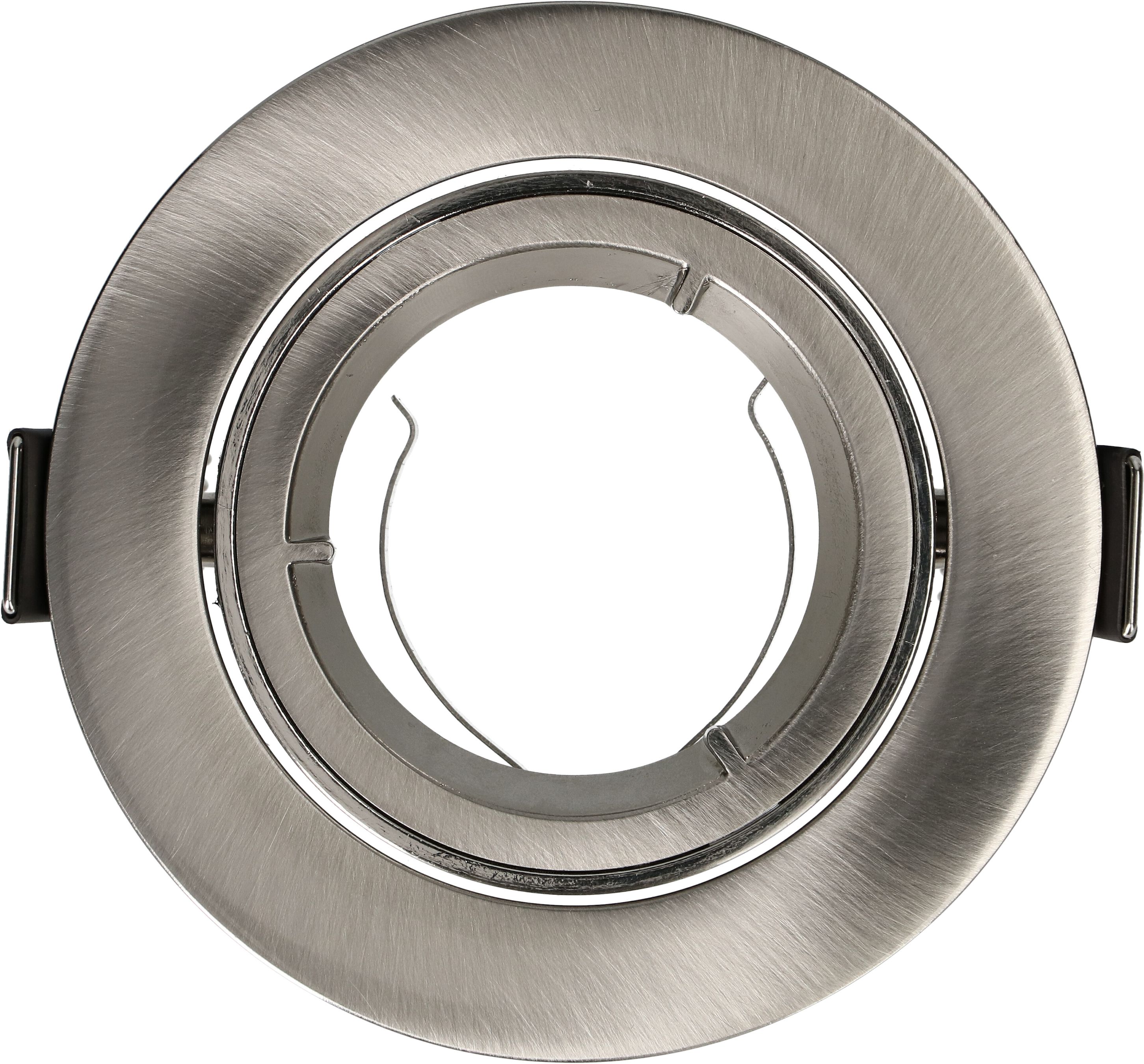 telaio di montaggio Ø80 cromo per lampade a LED con base GU10