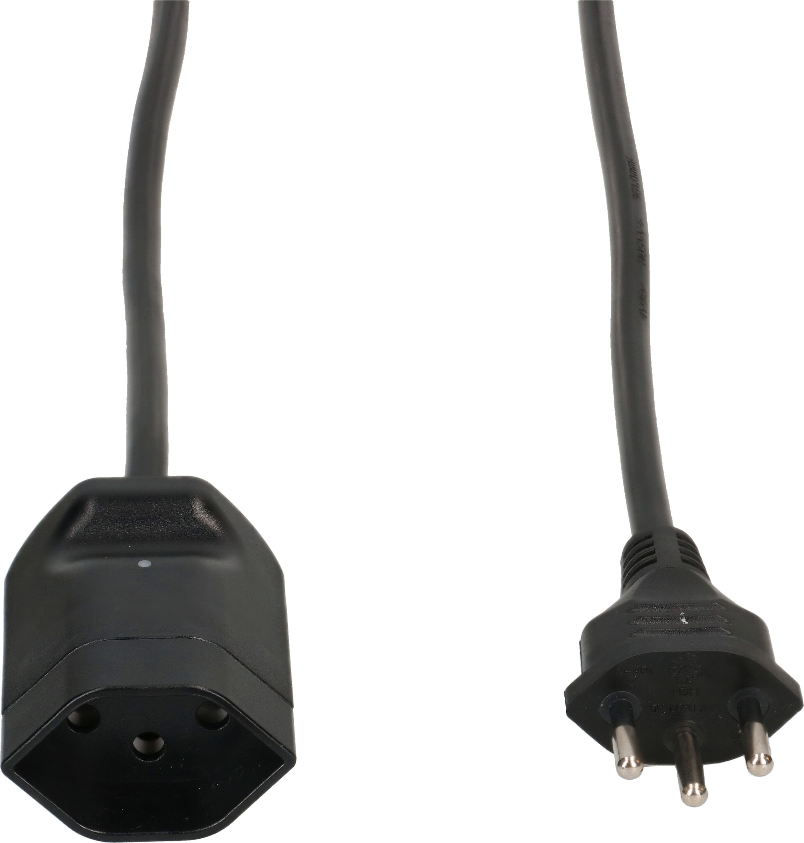 prolunga TD H05VV-F3G1 5m nero con display operativo