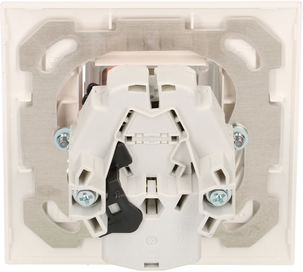 petite combiné schéma 3 illuminé bleu / type 13 ENC EdizioDue bc