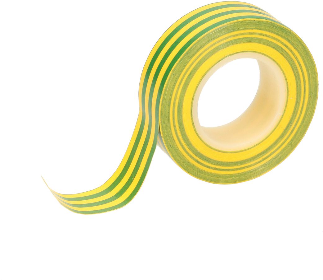 Ruban isolant universel DIN EN 60454 couleur vert-jaune 15mmx10m