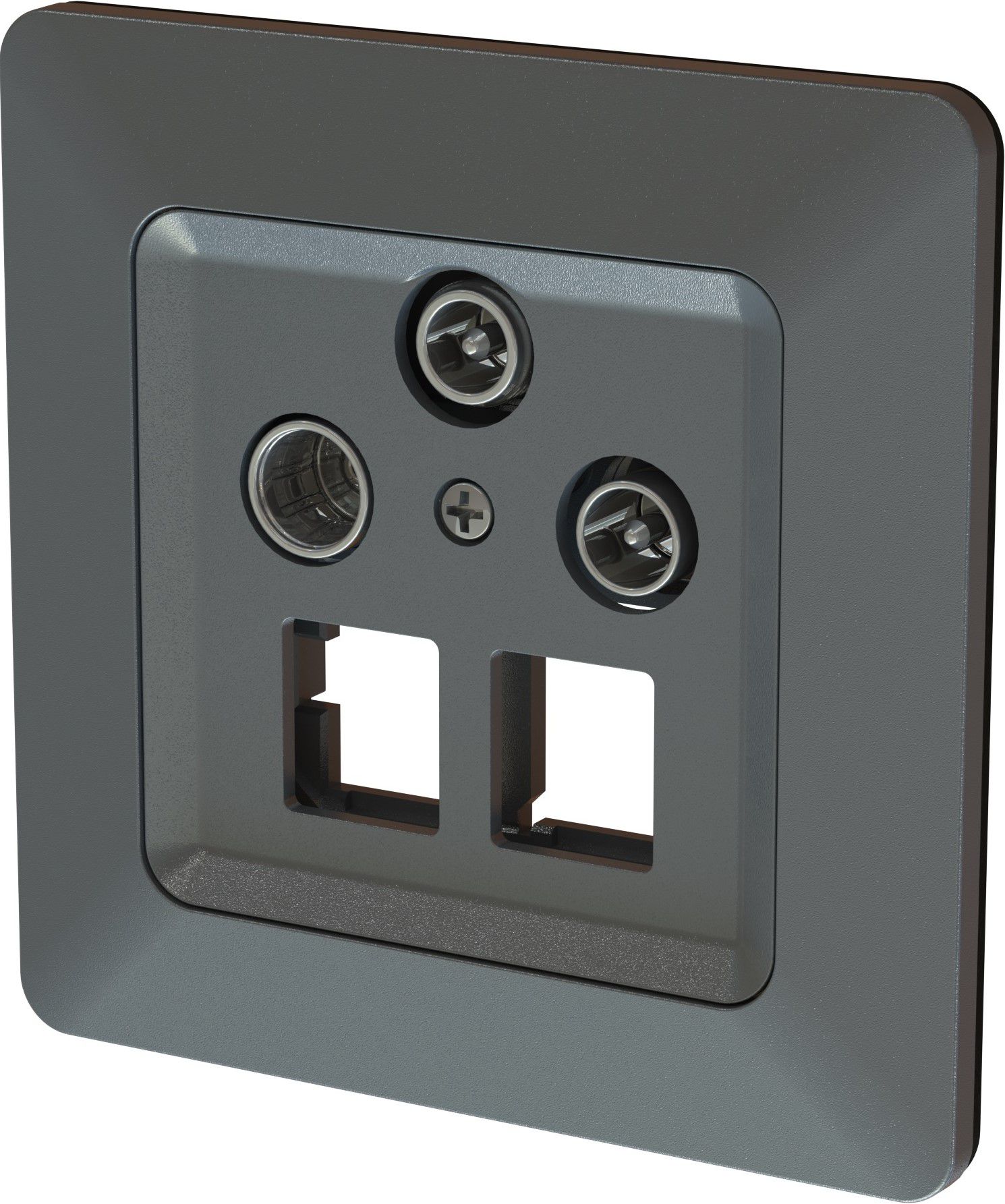 multimédia radio/TV/Sat/réseau 2dB ENC priamos anthracite