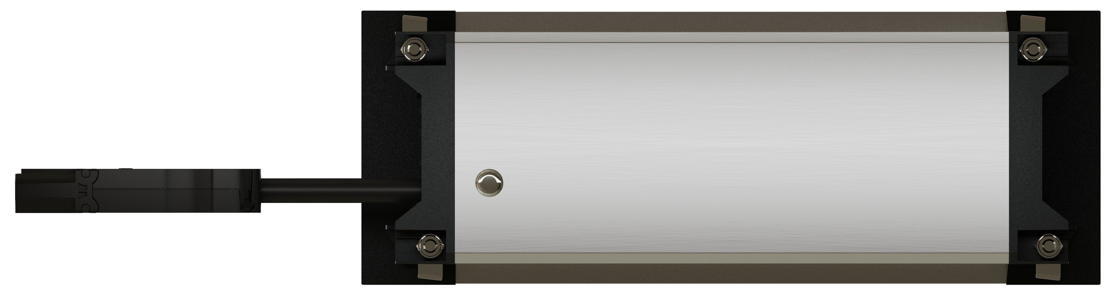 INTRO2.0 bloc multiprise anodisé 2x type 13 1x USB-A/C