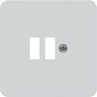 bloc chargeur 2x USB plaque frontale priamos blanc