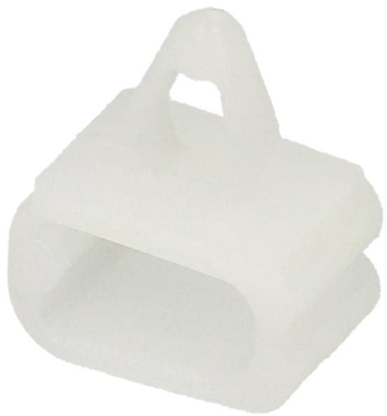 Porte-fil à clipser POM blanc