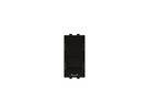 accessoire multimédia 45x22.5 anthracite couverture pour 1x RJ45