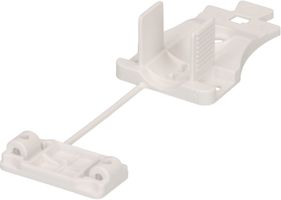 Plaque de fixation avec décharge de traction