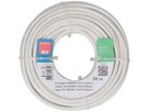 câble TD H05VV-F2X1.0 20m blanc
