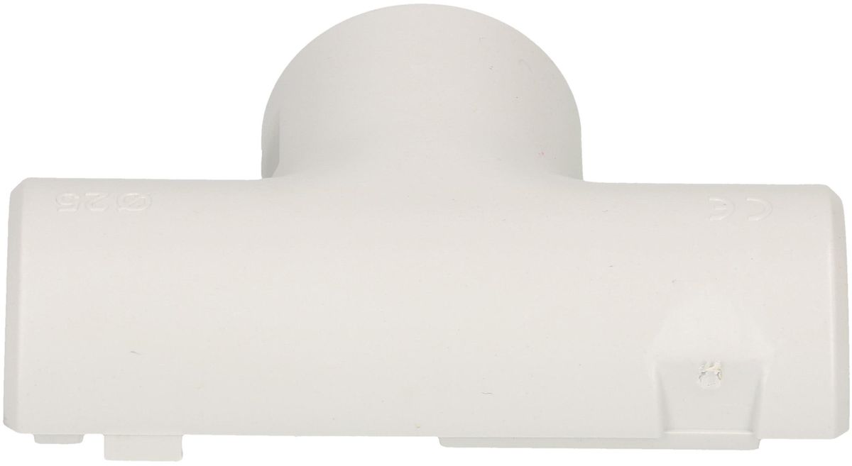 raccord T TIT M25 en 2 parties gris / 3 pièces