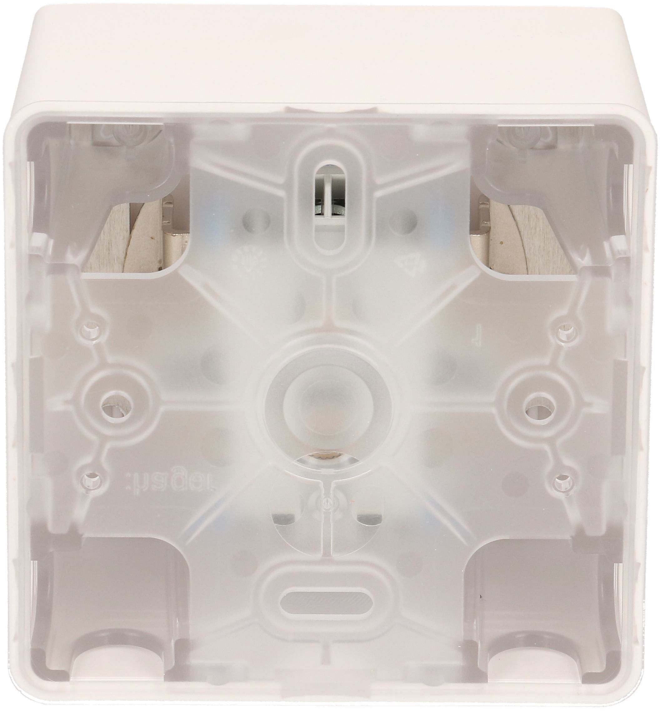 Steckdose 1x Typ 25 Gr.1x1 AP Kallysto weiss