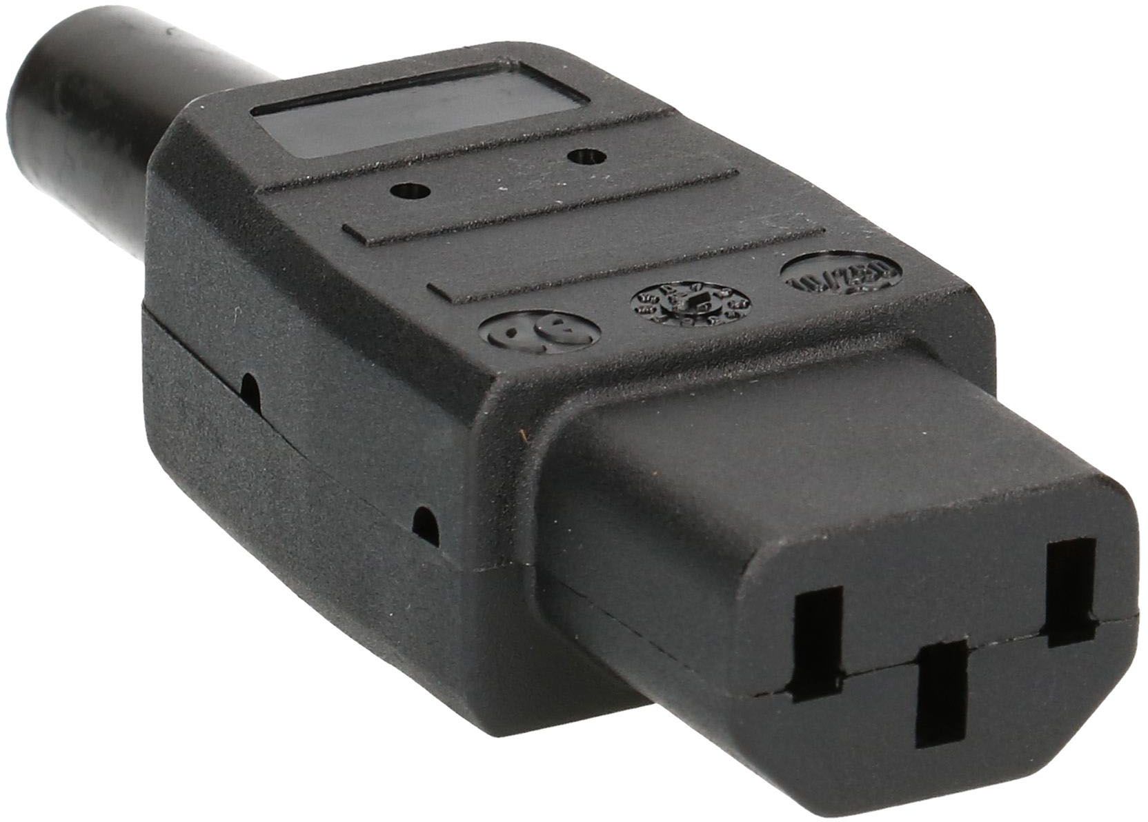 prise de connecteur type C13 3 pôles noir