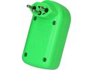 Multi adaptateur ADAPT 2x type 13 vert fluo rotatif BS
