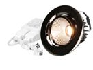 spot encastré à LED AXO Ø80 DALI anthracite 3000K 960lm 38°
