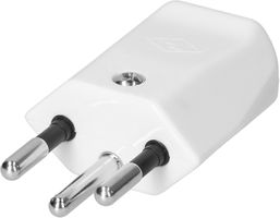 fiche TH type 12 3 pôles blanc pour diamètre du câble 5.0-8.5mm