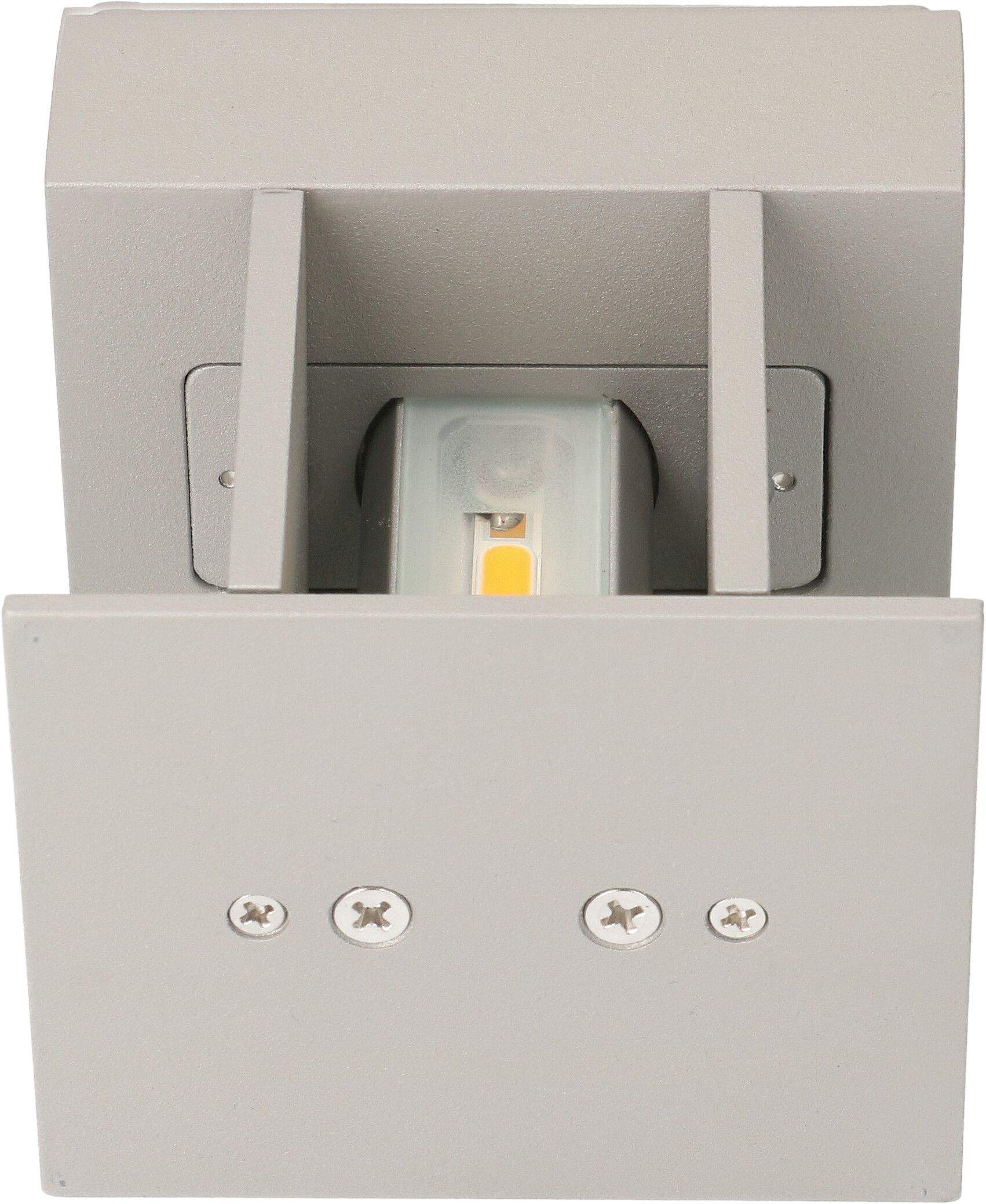 Applique murale à LED BIG-BOX gris alu RAL9006