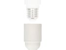 douille E27 manteau lisse M10x1 blanc