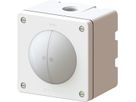 interrupteur à poussoir double s3+3 2x illu. AP exo IP55 bc