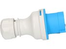 fiche CEE 2P+E 230V/16A bleu IP44