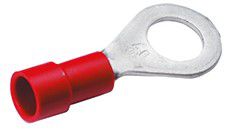 Cosses de câble à sertir isolées isolées 0.5-1mm² M8 rouge