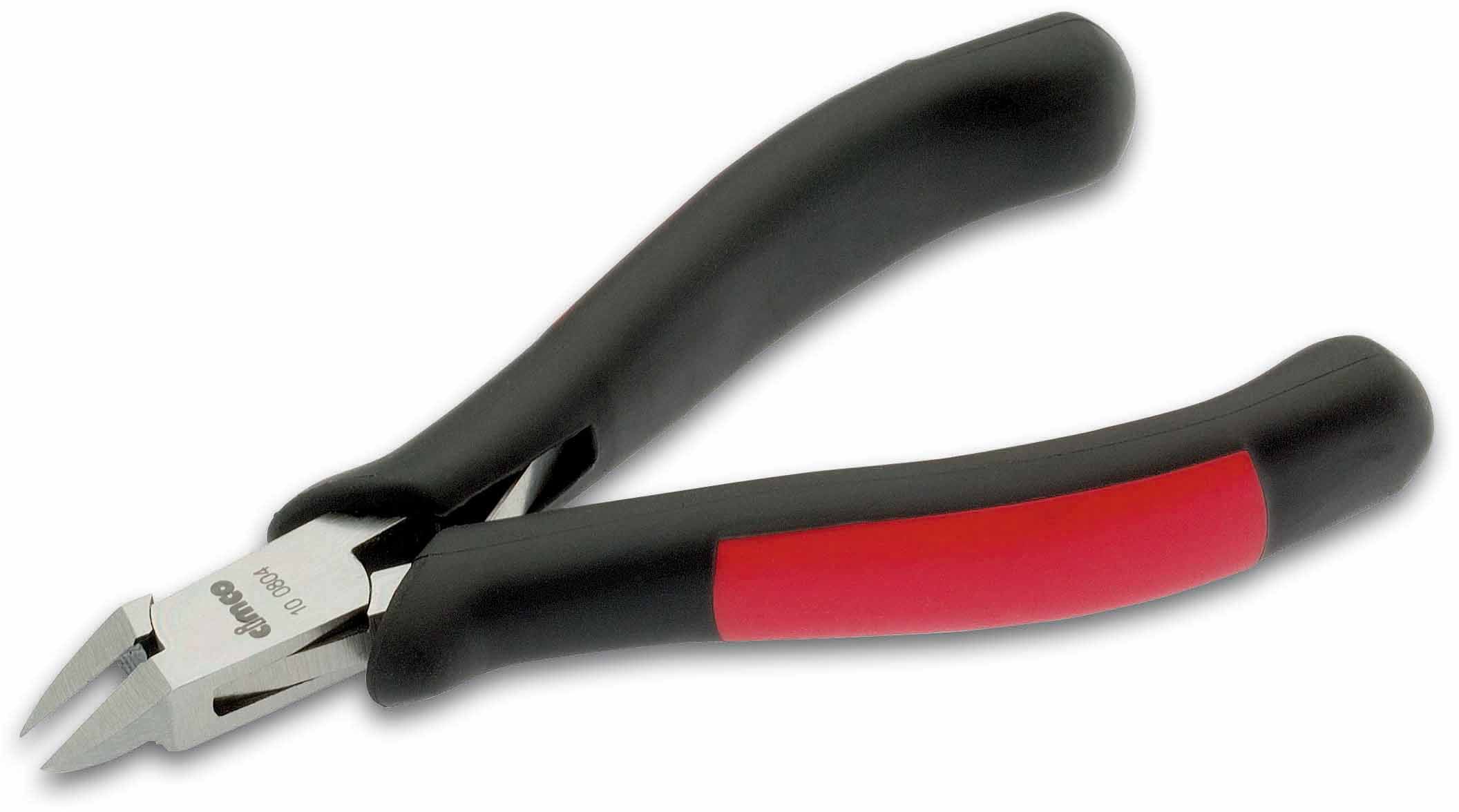 Pince coupante diagonale électro. tête ovale inclinée sans lame