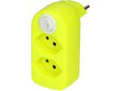 Multi adaptateur ADAPT 2x type 13 jn fluo rota. interr. BS