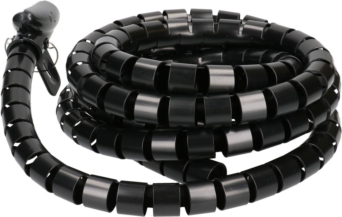 tubo spirale D=25mm nero L=3m