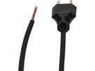 GD-Netzkabel H05RR-F2X1.0 5m schwarz Typ 11