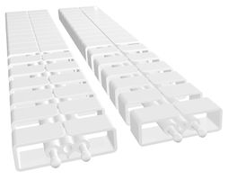 garniture serpentine de câble Cube SL 1.14m blanc RAL9003