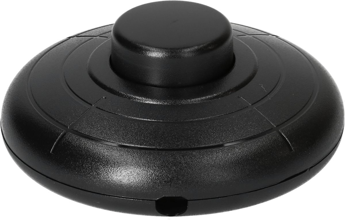 interrupteur à pied 1 pôles OFF 2(1)A noir