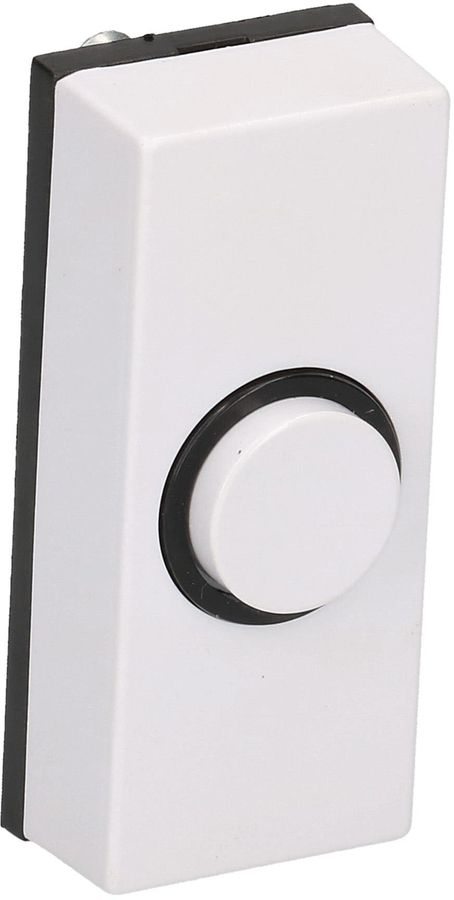 Bouton-poussoir Sesame blanc