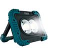 projecteur de travail LED 2x 10W fonctionnement batterie nr/bl