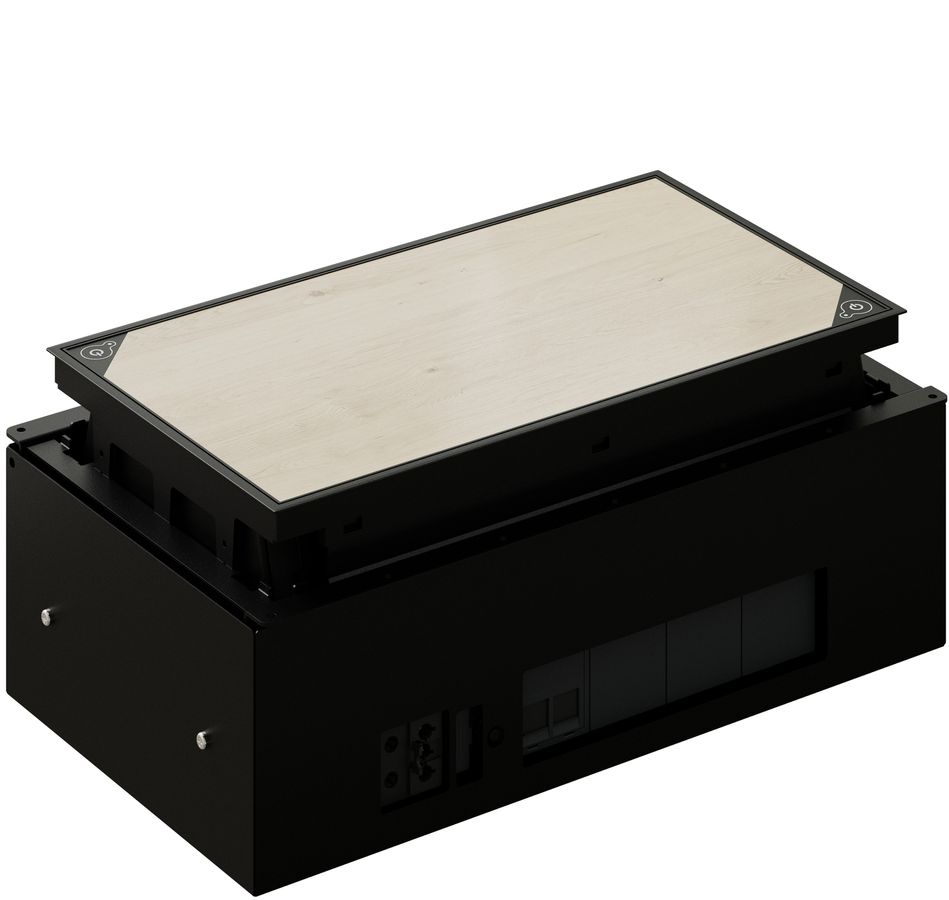 MEETING bloc multip. noir 9x type 13 3x RJ45 1x VGA 15 1x jack3.5