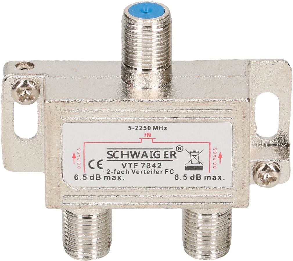 diviseur SAT 2 voies 6.5dB