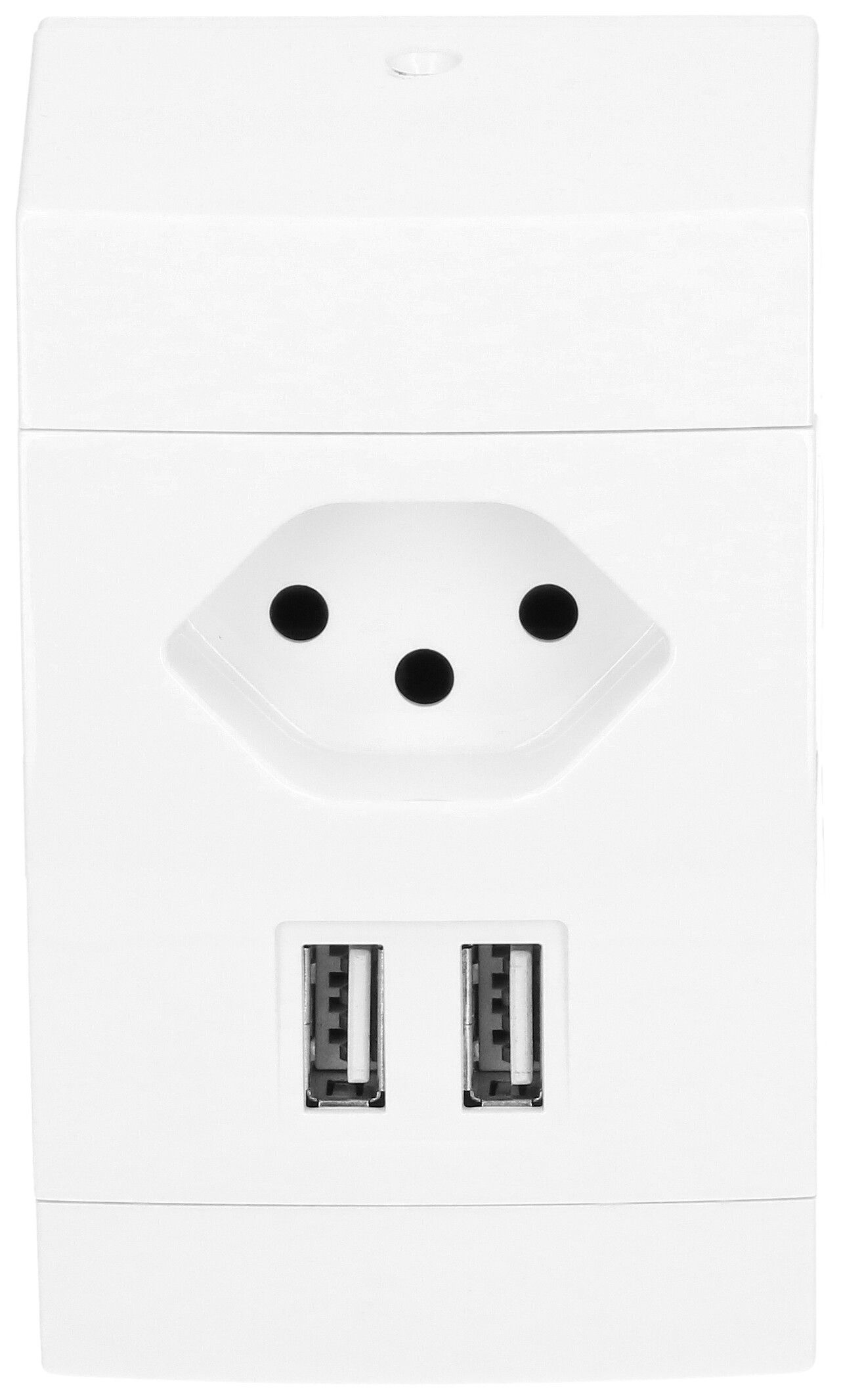 presa combinata incorpor. tipo 13 / 2x USB tipo A AP Max Hauri bi