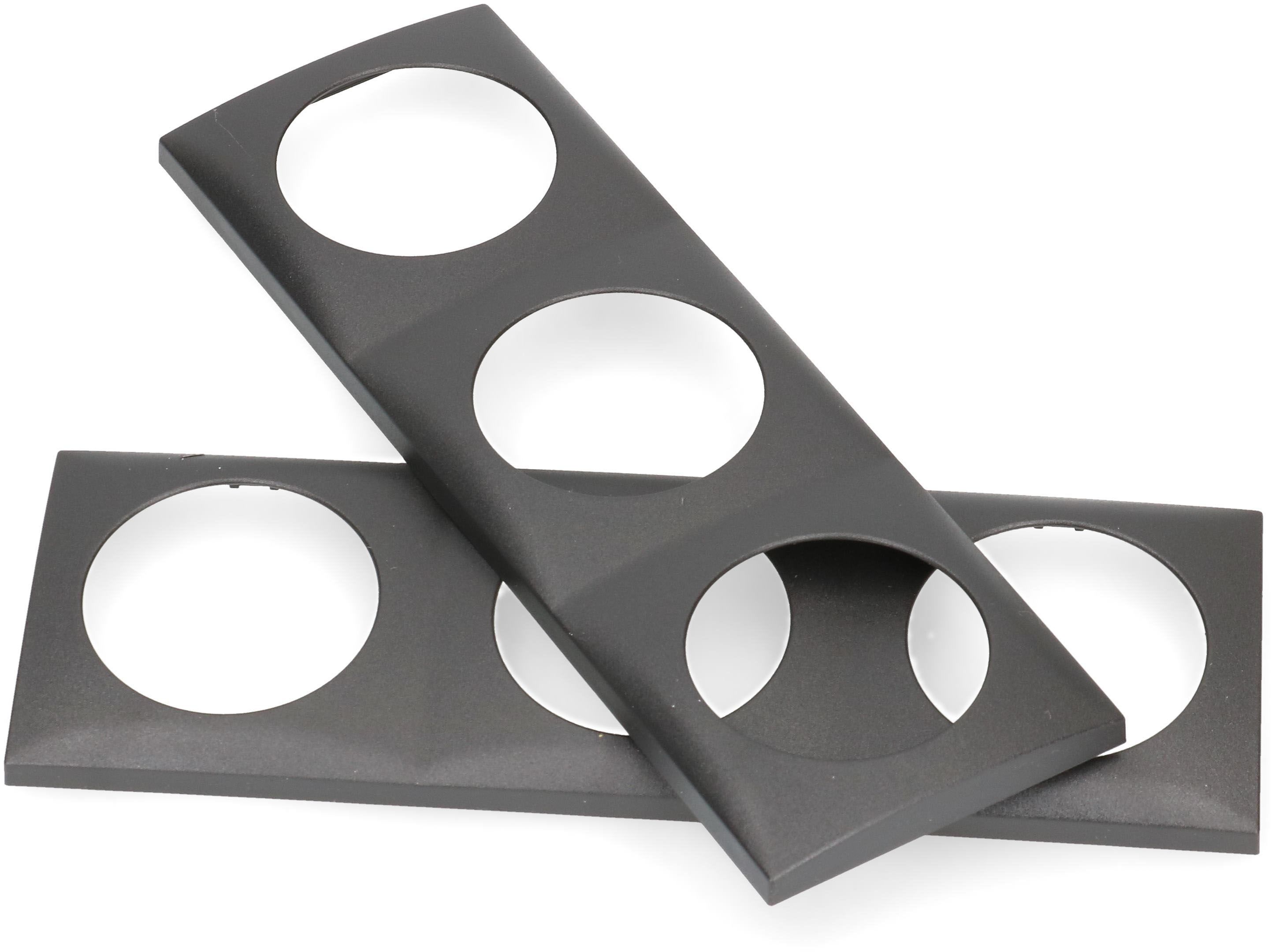 Abdeckrahmen Gr.3x1 UP Integro anthrazit