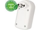 multi adaptateur ADAPT 2x type 13 blanc rotatif inter. Green+Fair