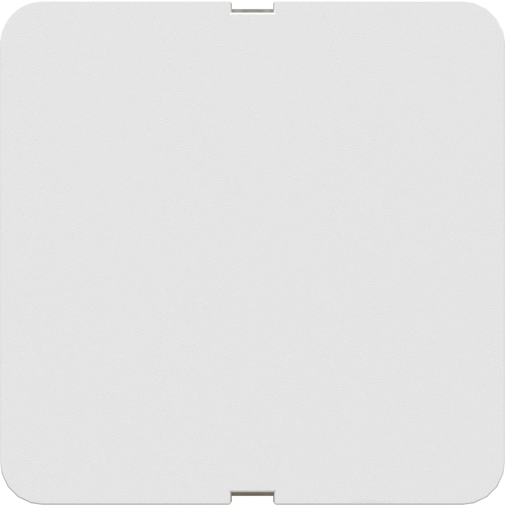 Blindabdeckung Frontplatte priamos weiss