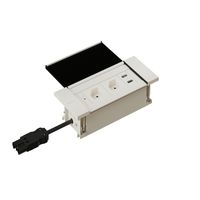 NEXO bloc multiprise blanc 2x type 13 1x USB-A/C