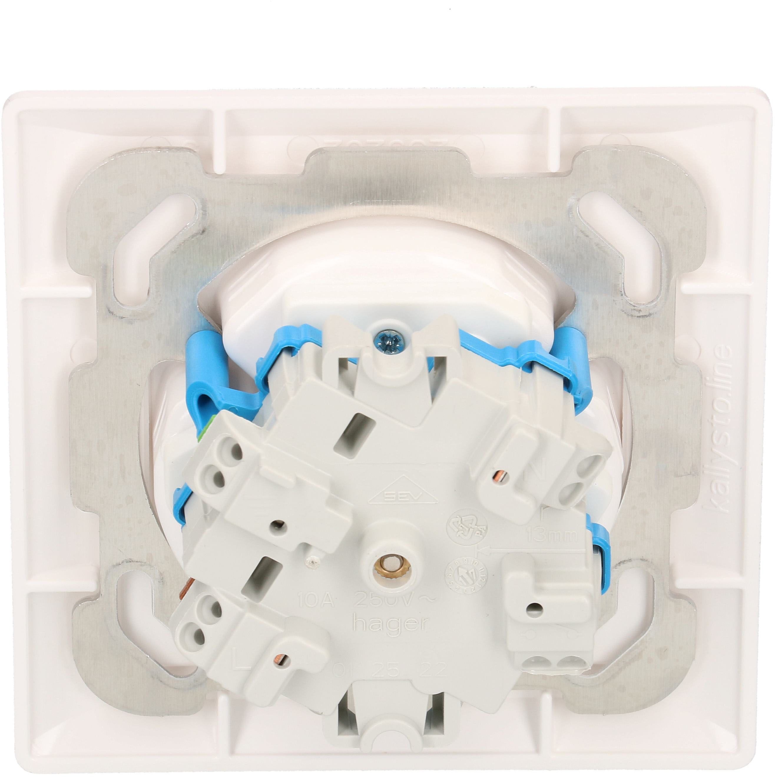 Steckdose 3x Typ 13 UP BS Kallysto weiss