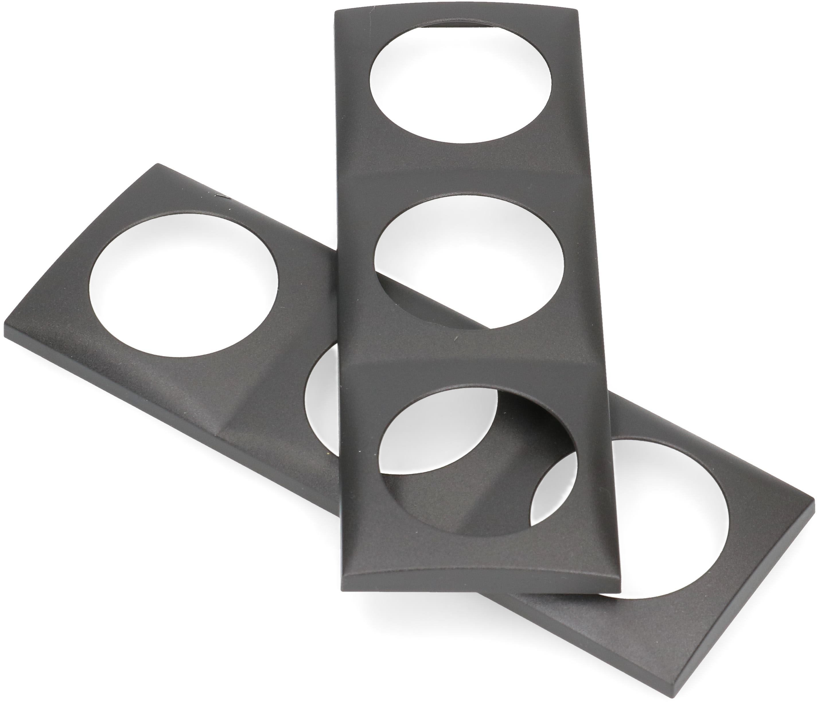 Abdeckrahmen Gr.3x1 UP Integro anthrazit