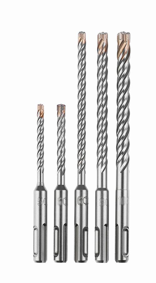 Jeu de forets à marteau SDS-Plus HELIX 5 pièces