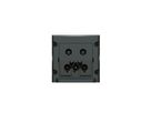 CUBO bloc multiprise noir 4x type 13