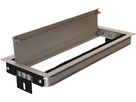 Duo plus Cover Einbaurahmen kurz alu eloxiert inkl. Befestigung