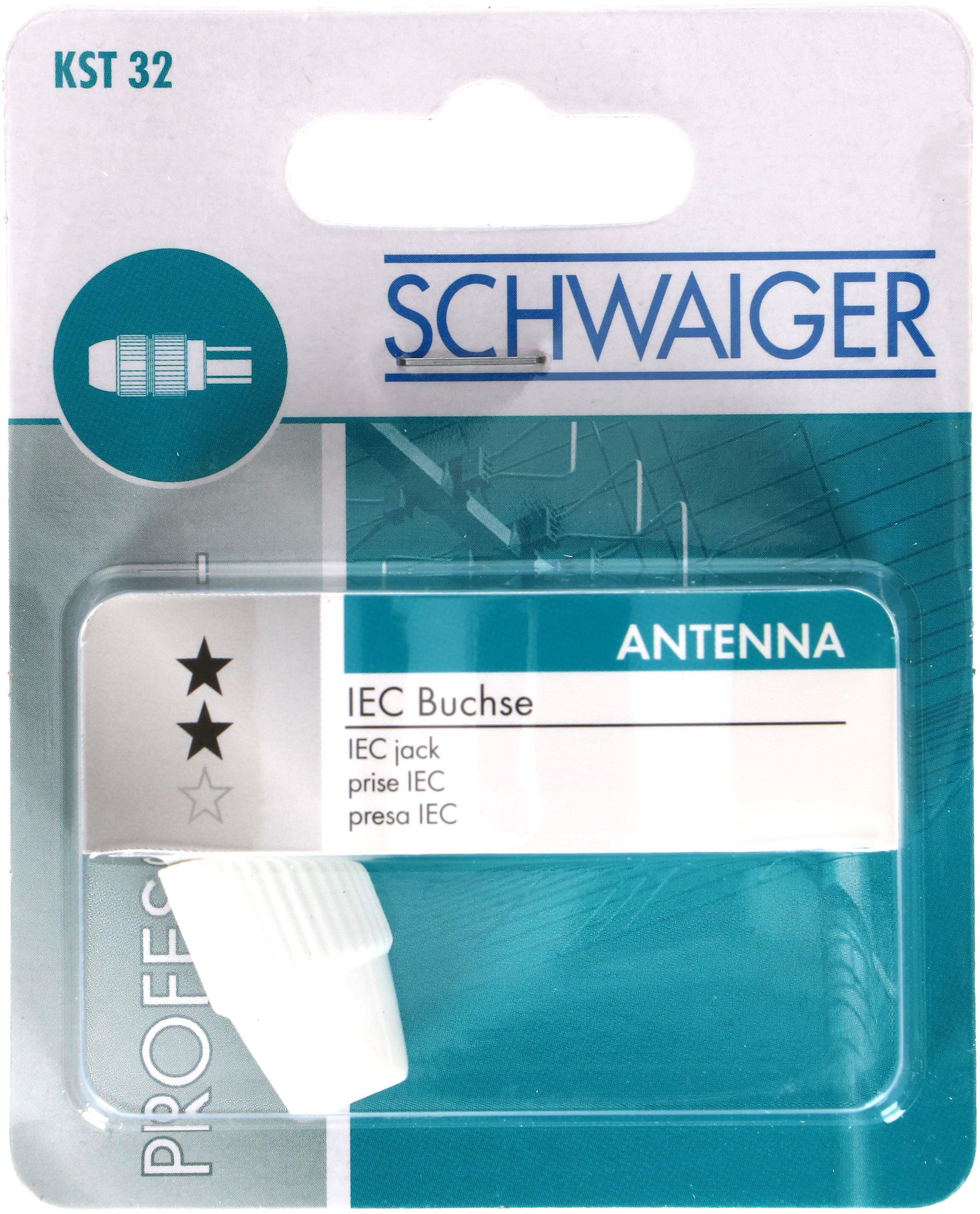 Prise IEC blanc quickfix