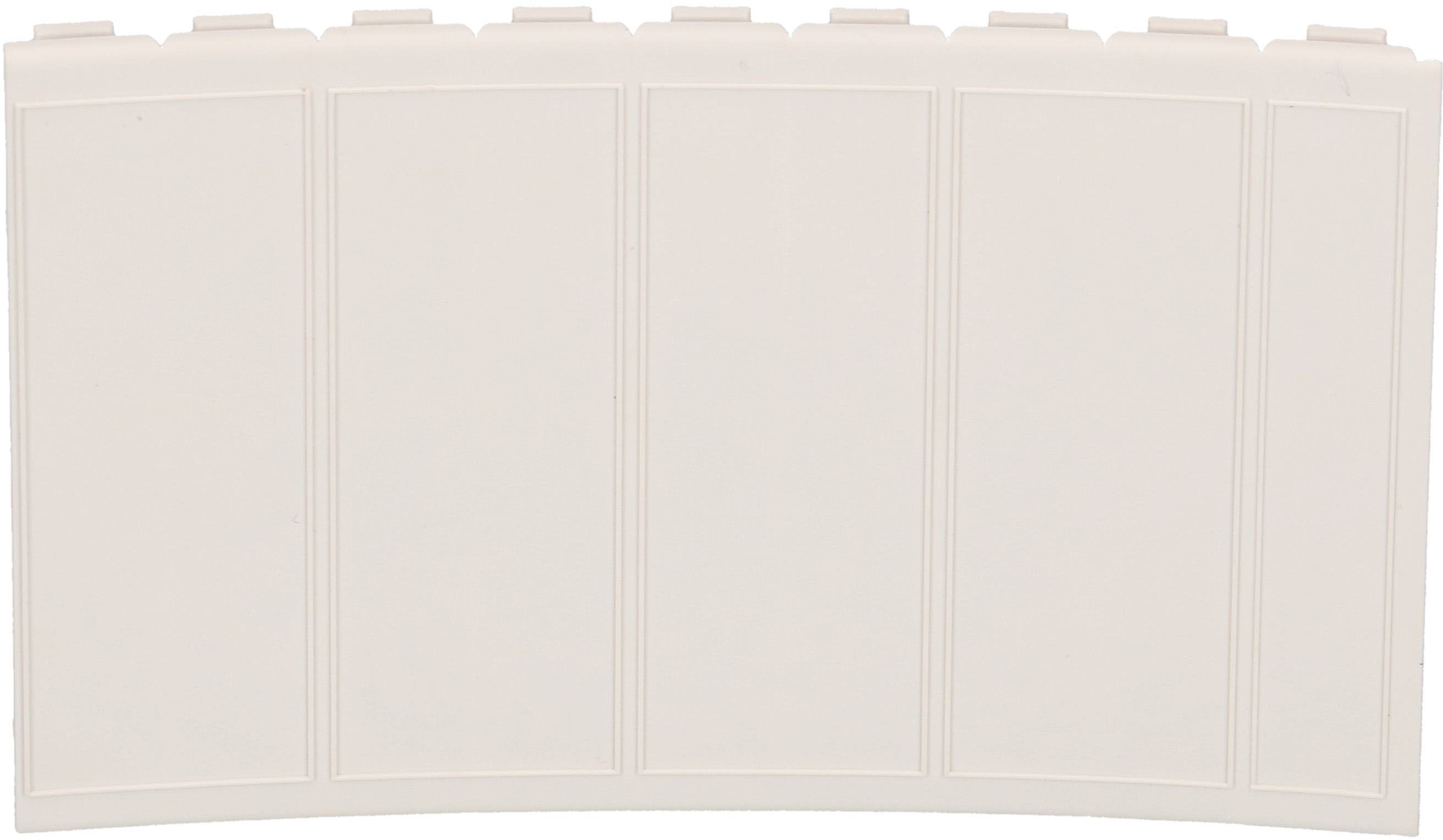 bande de recouvrement DIN découpe 45mm blanc