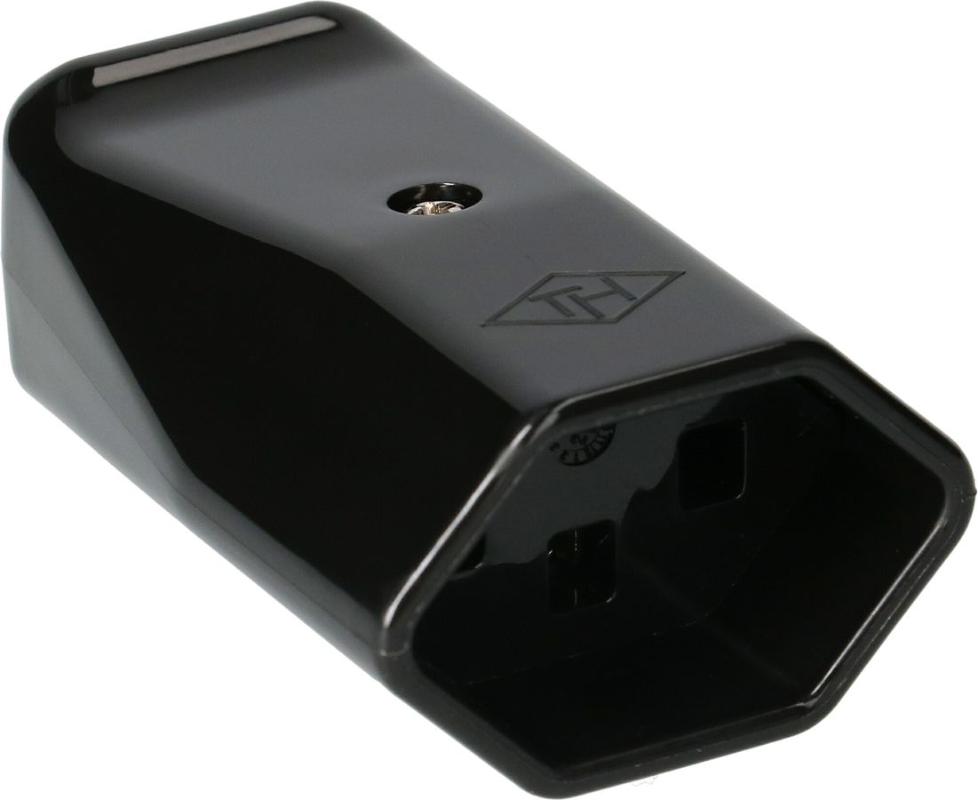 prise TH type 23 3 pôles noir