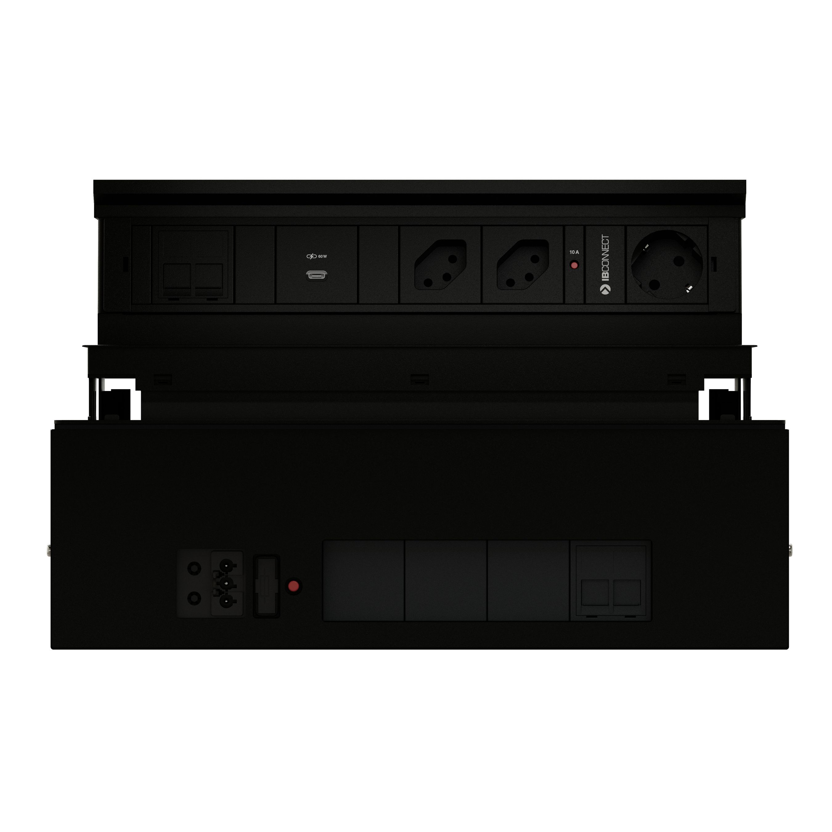 MEETING 4x type 13 1x Schuko 2x RJ45 3x USB-C 60W 1x A/C 1x HDMI