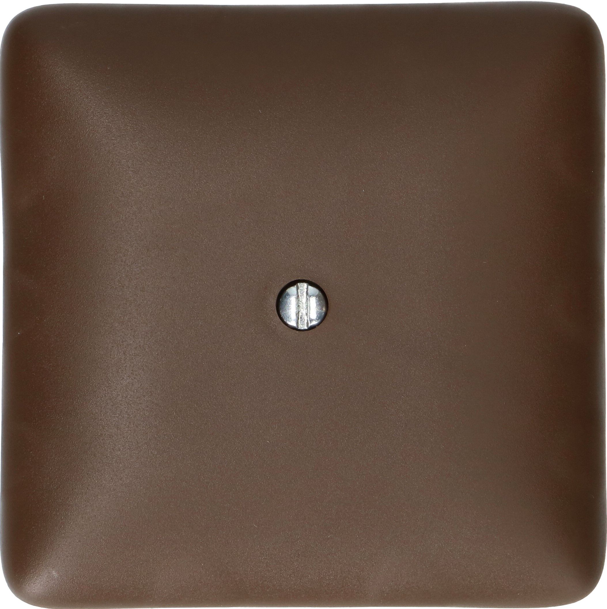 rosette de plafond carré barre marron