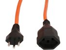 Rallonge EPR/PUR H07BQ-F3G1.5 10m orange type 23 / type 23