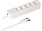Steckdosenleiste Basic Line 5x Typ 13 weiss 1.5m